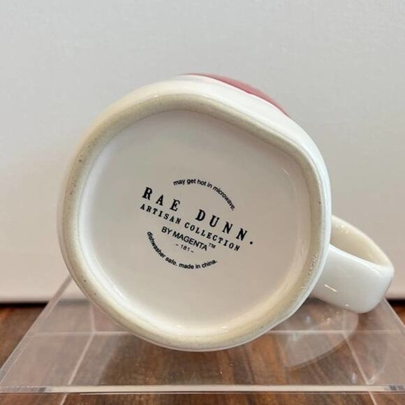 Rae Dunn XOXO Heart Mug Valentine's Day Ceramic Coffee Tea Cup - Picture 4 of 5